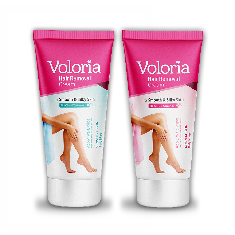 Voloria Hair Removal Cream Rose & Aloevera