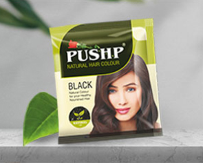 Buy Pushp Natural Hair Colour Black